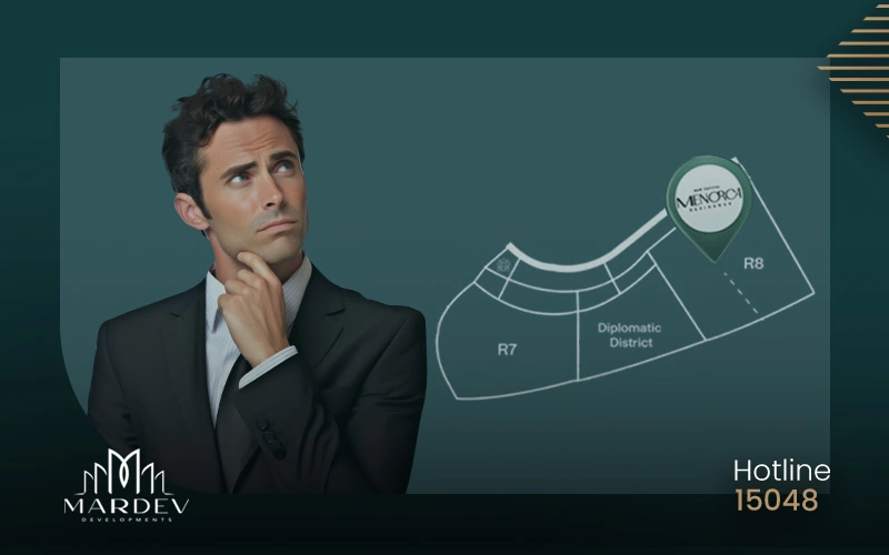 الفرق بين r7 و r8 العاصمة الإدارية من حيث الموقع والمساحة والمميزات